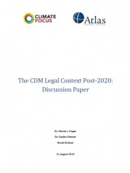 The CDM Legal Context Post-2020: Discussion Paper