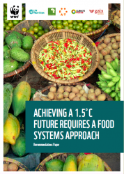 Achieving a 1.5°c future requires a food systems approach