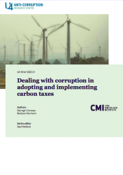 Dealing with corruption in adopting and implementing carbon taxes