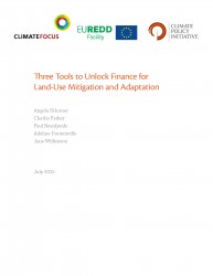 Three Tools to Unlock Finance for Land-Use Mitigation and Adaptation