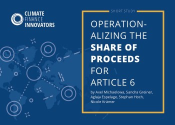 Operationalizing the Share of Proceeds for Article 6