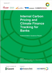 Internal Carbon Pricing and Climate Finance Tracking for Banks: Implementation Guidance Report