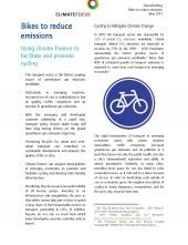 Cycling - Climate Finance Briefing