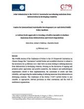 A Carbon Stock Approach to Creating a Positive Incentive to Reduce Emissions from Deforestation and Forest Degradation in Developing Countries